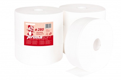 Toaletní papír Jumbo celulóza 2 vrstvý   28 cm