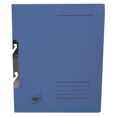Rychlovazač kartonový závěsný celý A4  modrý   50 ks
