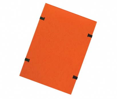 Spisové desky A4 prešpánové Rainbow Line oranžové