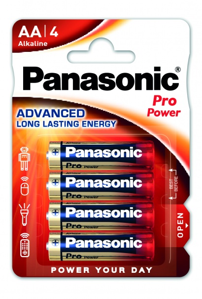 Panasonic ProPower baterie tužkové AA/R6 4 ks