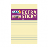 Stick´n Extra Sticky pastelově žlutý, 150 x 101 mm