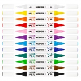 Akrylové popisovače Kores  2 v 1  12 barev