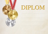 Diplom A5 Medaile