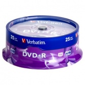 DVD Verbatim  Cake Box 25 ks