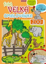 Omalovánky Zoo 90 x 64 cm