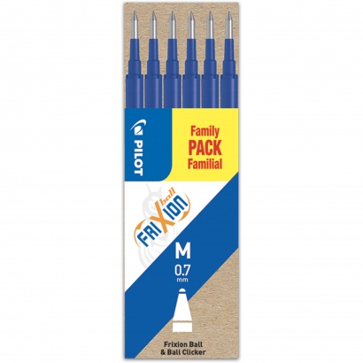 Náhradní náplň pro rollery Frixion 0,7 mm modrá - 6 ks