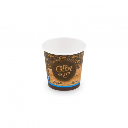 Papírový kelímek s potiskem, 110 ml, 50 ks