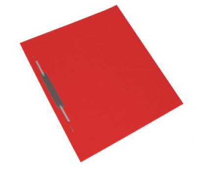 Rychlovazač kartonový obyčejný A4 červený 100 ks