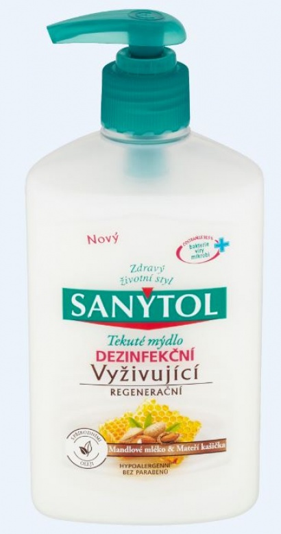 Sanytol desinfekční mýdlo vyživující  250 ml